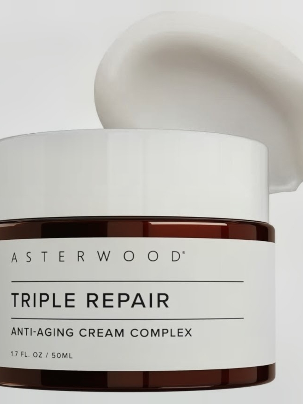 Asterwood Triple Repair Anti-Aging Face Cream, Matrixyl Argireline Vit C 1.7oz